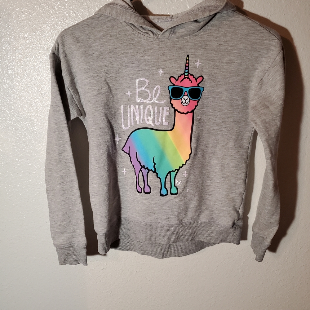 Gray hoodie be unique